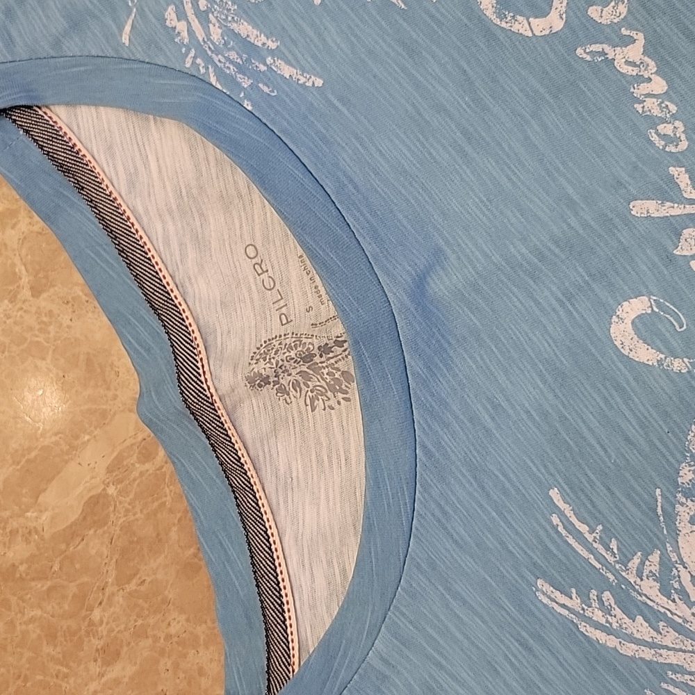 Pilcro Multicolor Patchwork Short Sleeve Tee, S - image 6